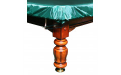 Покрывало Спорт Клуб 9фт влагостойкое резинка на лузах зелёное Покрывало Спорт Клуб 9фт влагостойкое резинка на лузах зелёное